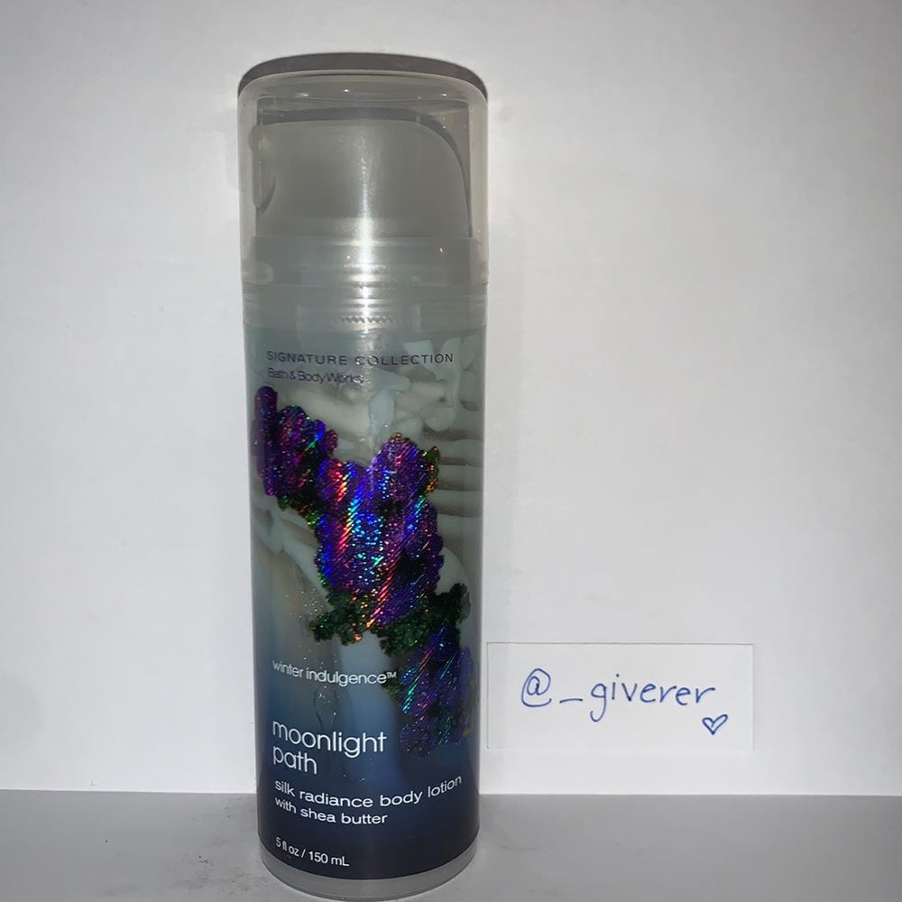 NEW Moonlight Path 🌙 Silk Radiance Shimmer Body Lotion Bath & Body Works